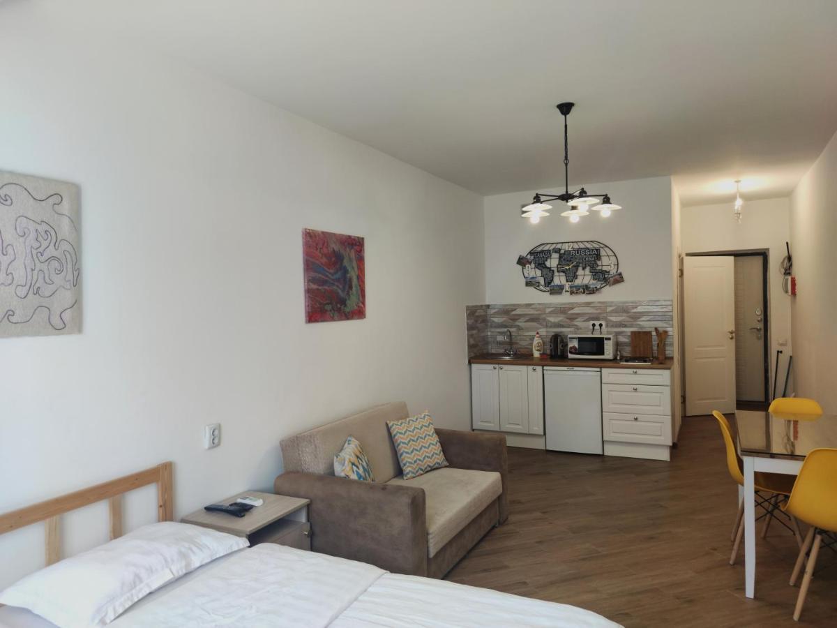 Loftik Apartments Shevchenko Street Alma-Ata Exteriör bild